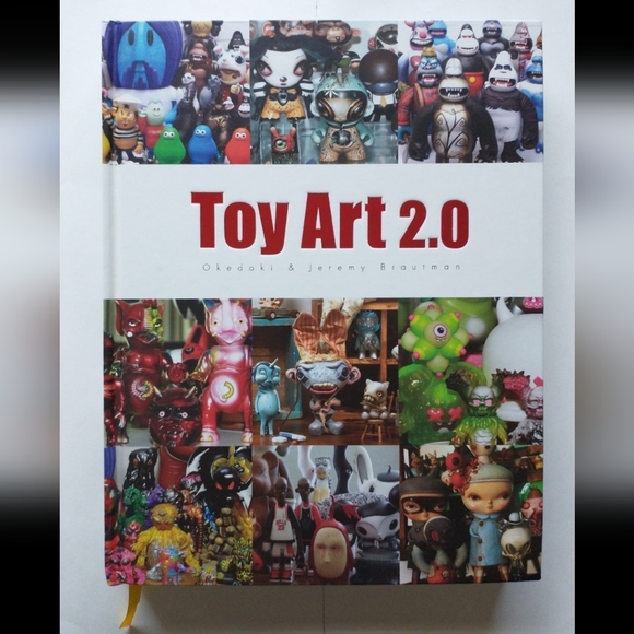 OOP Limited Print Toy Art 2.0 Hardcover Art Book - Picture 1 of 8